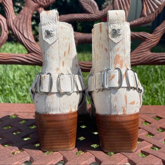 NWT Sam Edelman Exquisite Calf Hair Ballamie Ankle Booties - Picture 7 of 15